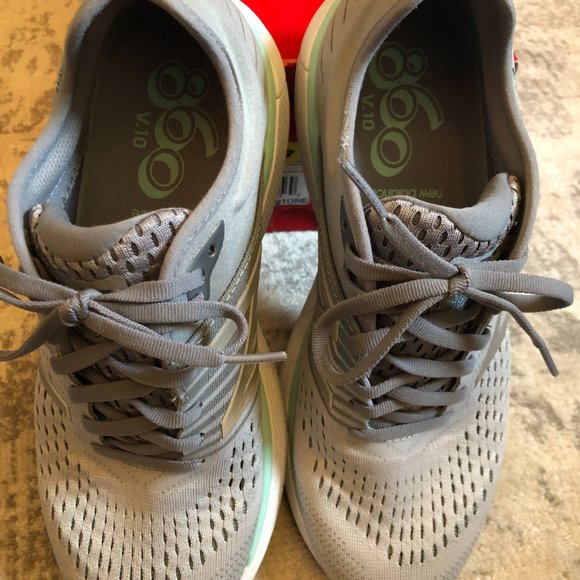 New Balance 860 v10 Running Shoes 9.5 D (Wide) Stability - WORN ONCE - Picture 9 of 9